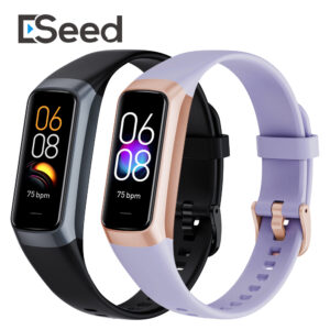 Eseed Newest 1.1-Inch AMOLED Shade Display Multi-Sport Well being and Health Sensible Bracelet for Males and Girls