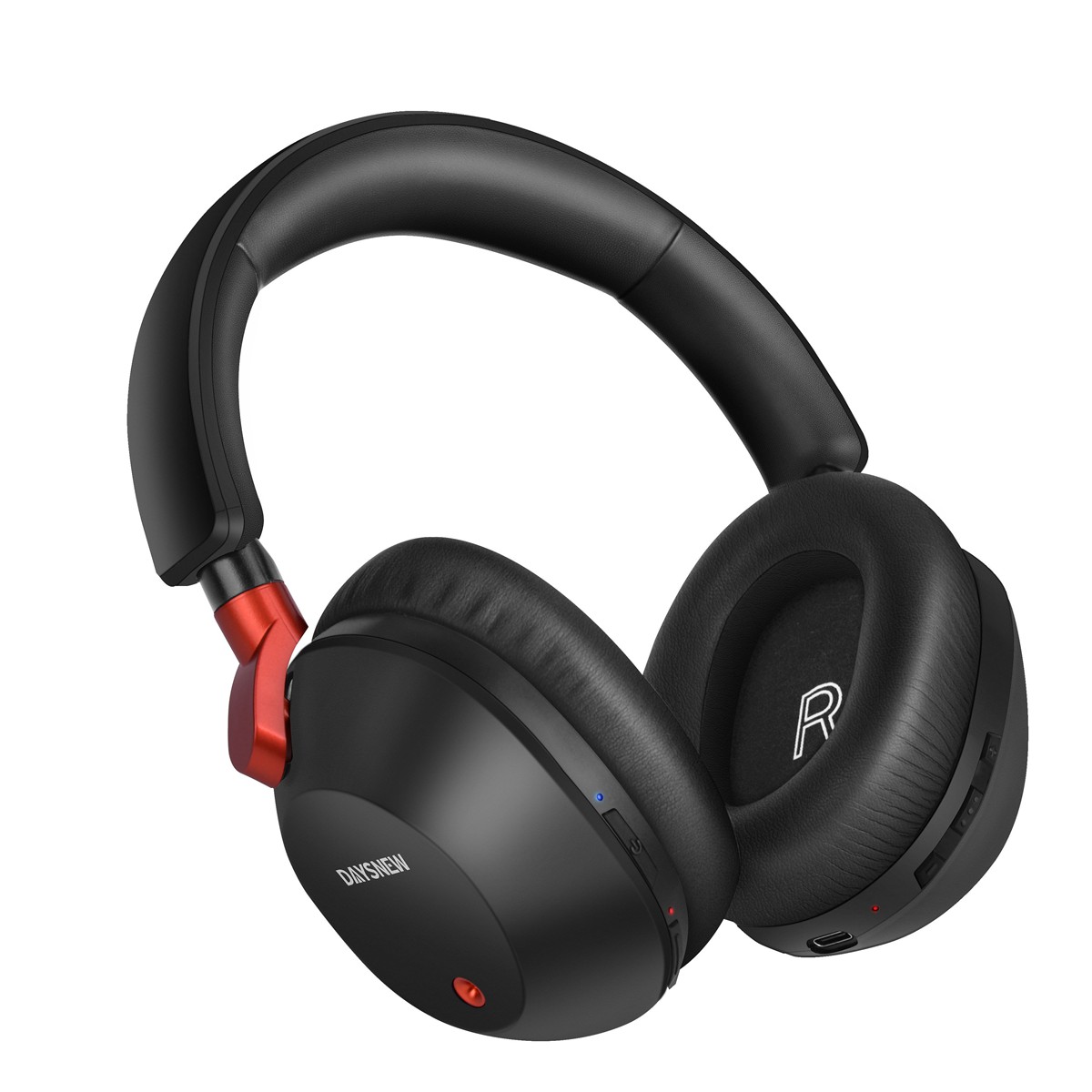 Wi-fi Over-Ear Lively Noise Cancelling Headphones with Deep Bass, 60 Hours Playtime, and Constructed-in Microphone for Clear Calls